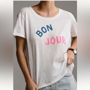 NWOT Sundry Bonjour Vintage Tee, S (1)